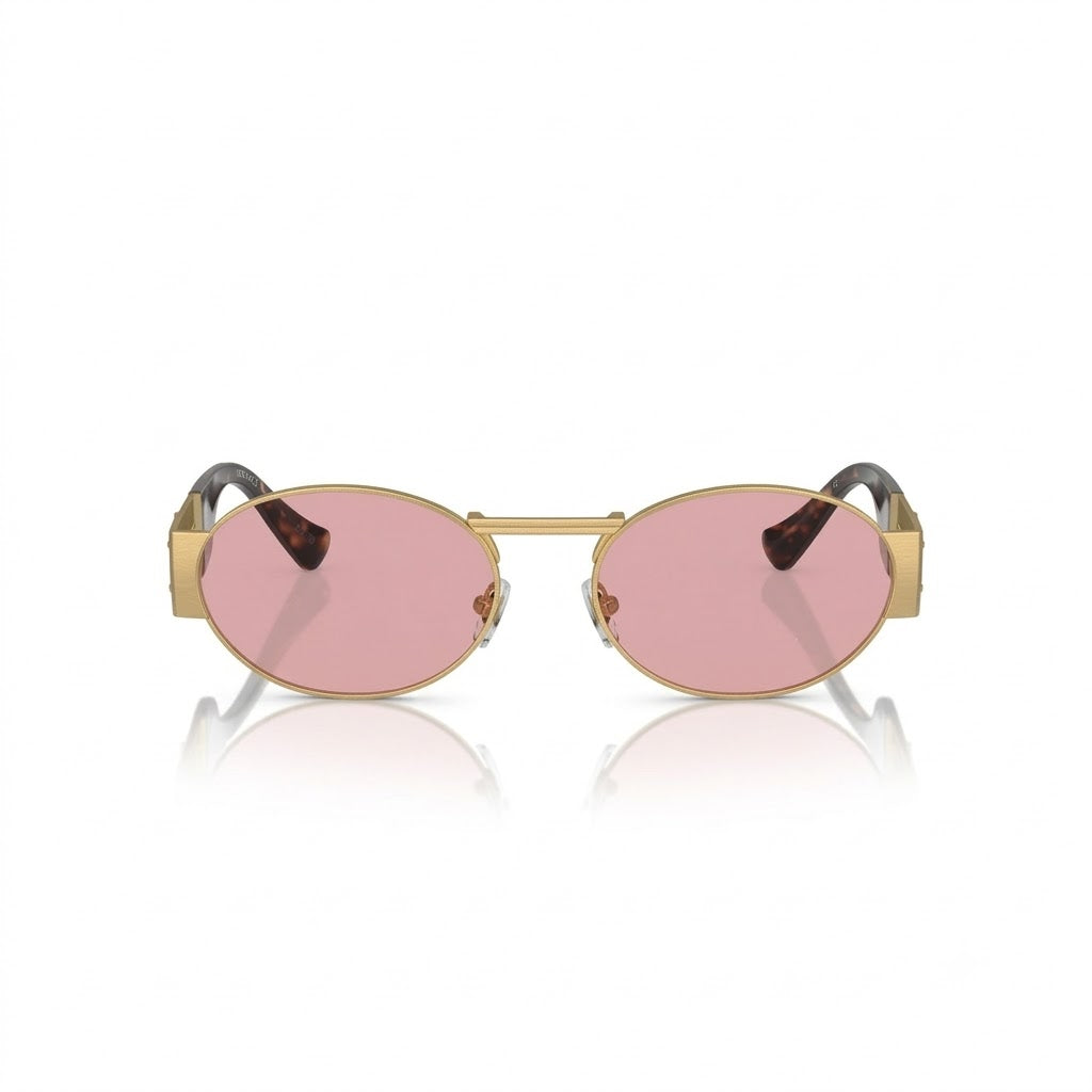 Versace Gold Designer Eyewear with Signature Luxury Styling and Refined Finish (VE2264)