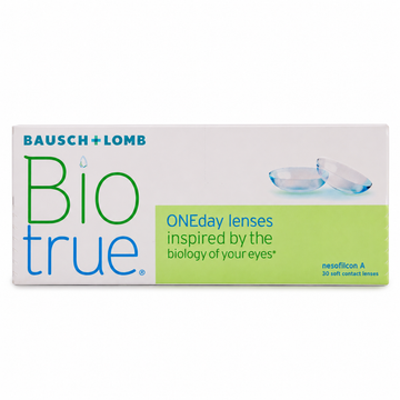 Bausch + Lomb Biotrue ONEday Daily Disposable Contact Lenses (BIOTRUE)