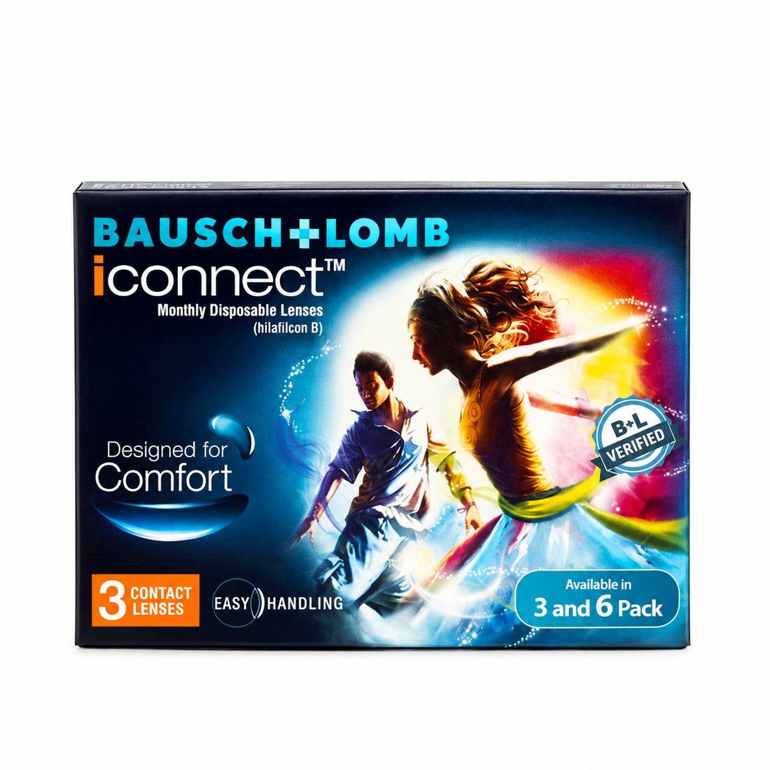 Bausch + Lomb iConnect Monthly Disposable Contact Lenses (iConnect-MD)