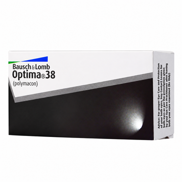 Bausch & Lomb Optima 38 Yearly Disposable Contact Lens for Clear Vision (Optima)