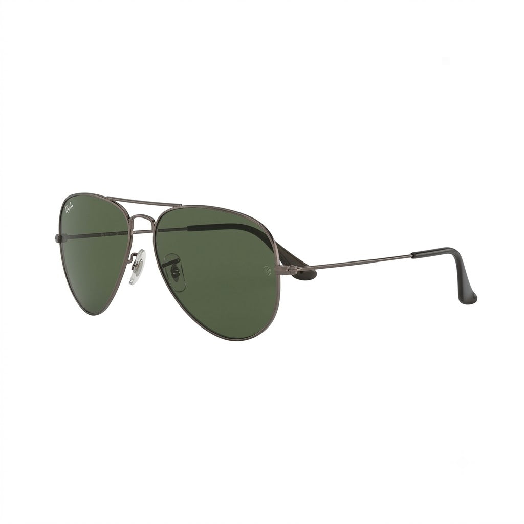 Ray-Ban Green G-15 Aviator Sunglasses with Polarized Glass Lenses and UV400 Protection (RB3025)