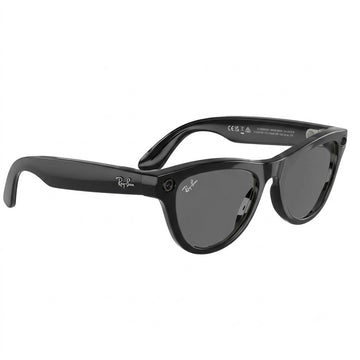 Ray-Ban Black Meta Smart Glasses with Transition Lenses, Camera and Open-Ear Audio (RW4014)