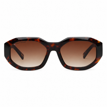 Tommy Hilfiger Women Havana Brown Acetate Full Rim Designer Sunglasses (TH7205)