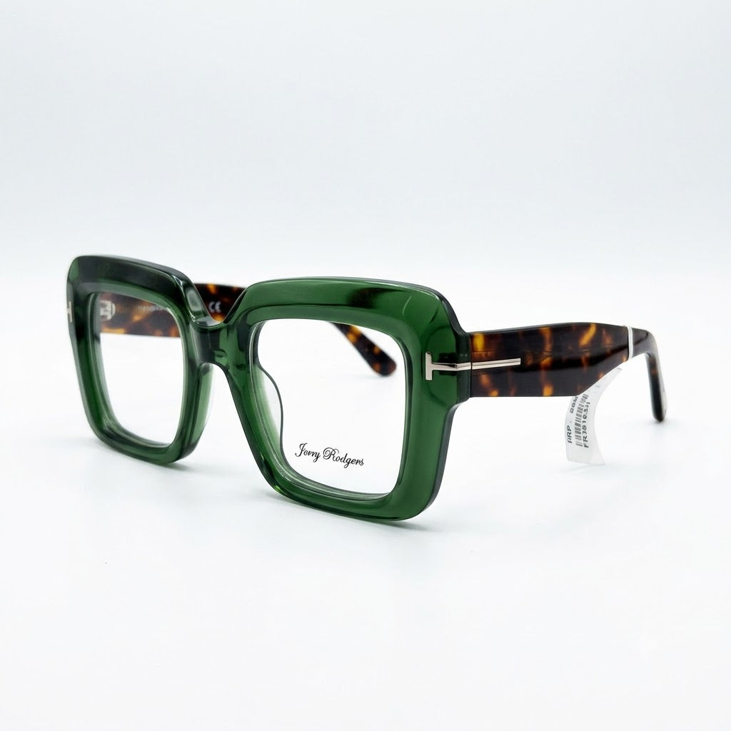 Jerry Rodgers Green Eyewear with Contemporary Styling and Everyday Visual Comfort (YL99247)